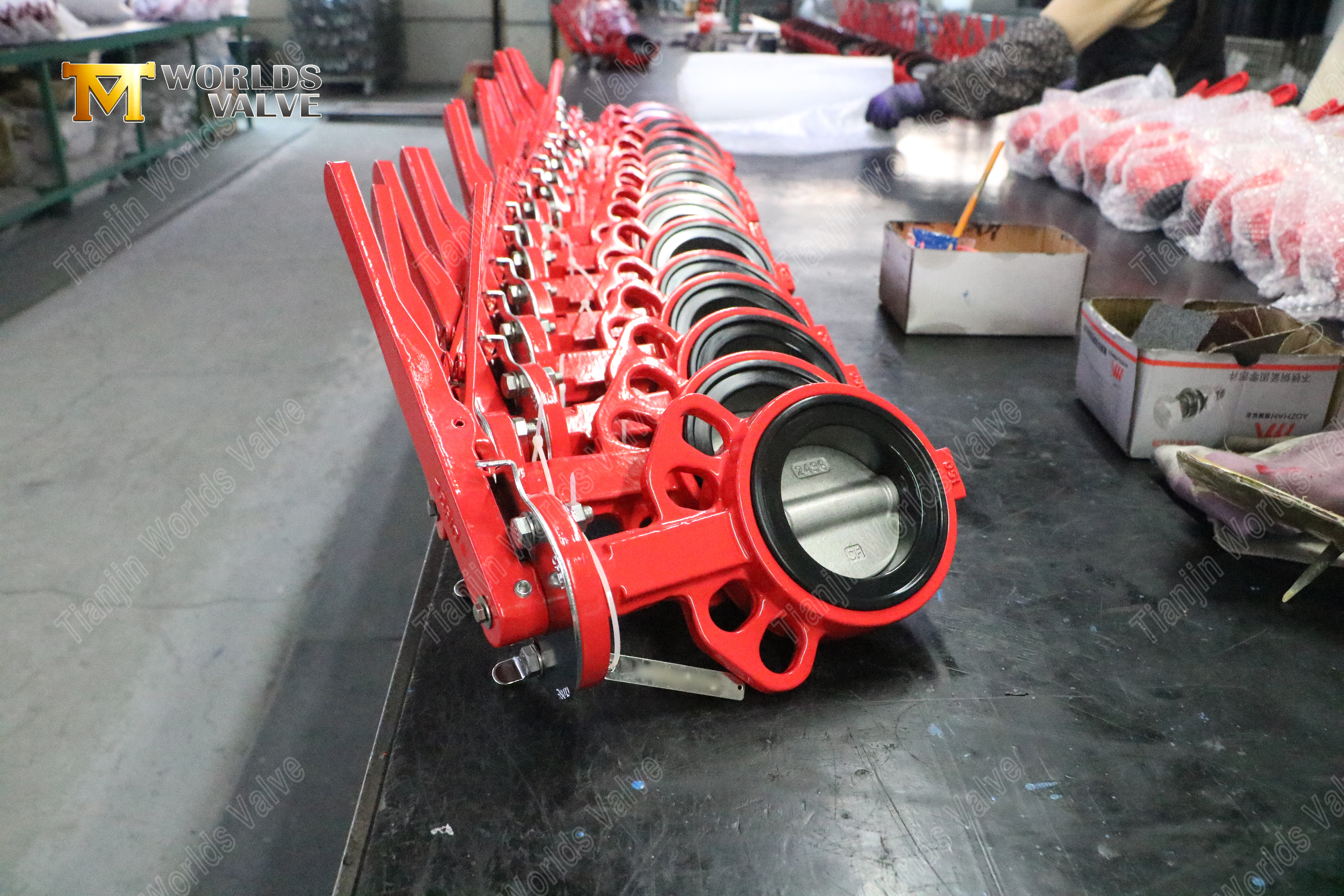 Wafer Butterfly Valve with Rubber Seat & Lever Handle Hand Lever Wafer Type Butterfly Valve Manual Quick Operation Solution (6)