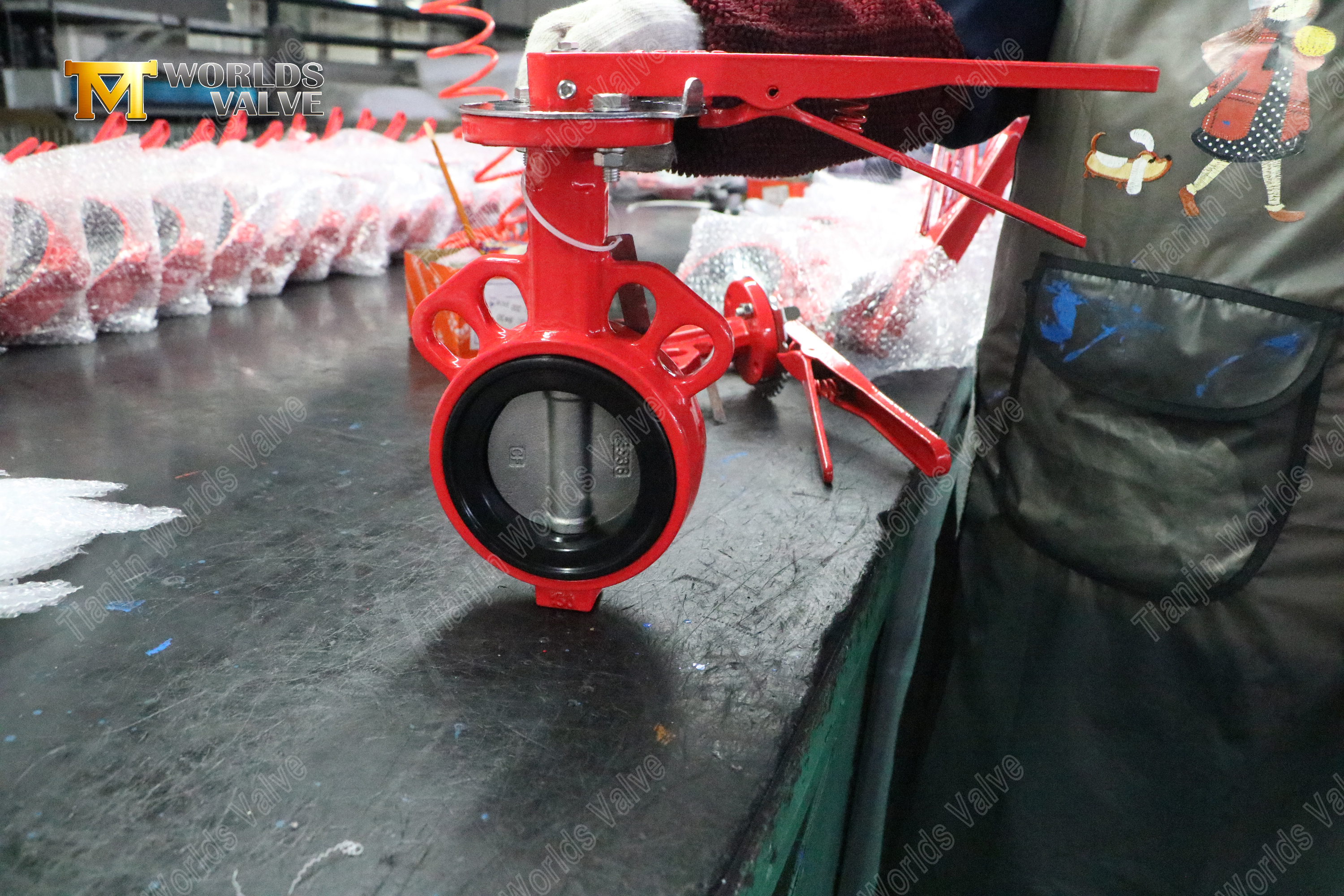Concentric Wafer Butterfly Valves Hand Lever Wafer Type Butterfly Valve Manual Quick Operation Solution (8)