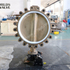 PTFE Seat C954 C958 C955 Aluminum Bronze Body and Disc Concentric Butterfly Valve