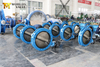 Double Flanged U Type Butterfly Valves API609 Class150 150lb 