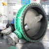 Cost-effective Double Offset Butterfly Valve with Ebonite Rubber Seat Provided by Butterfly Valve Manufacturer from China