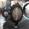 SS Disc (CF8M) EPDM Seat butterfly valves with Lug Type Design provided by China Butterfly Valve Supplier-Tianjin Worlds Valve