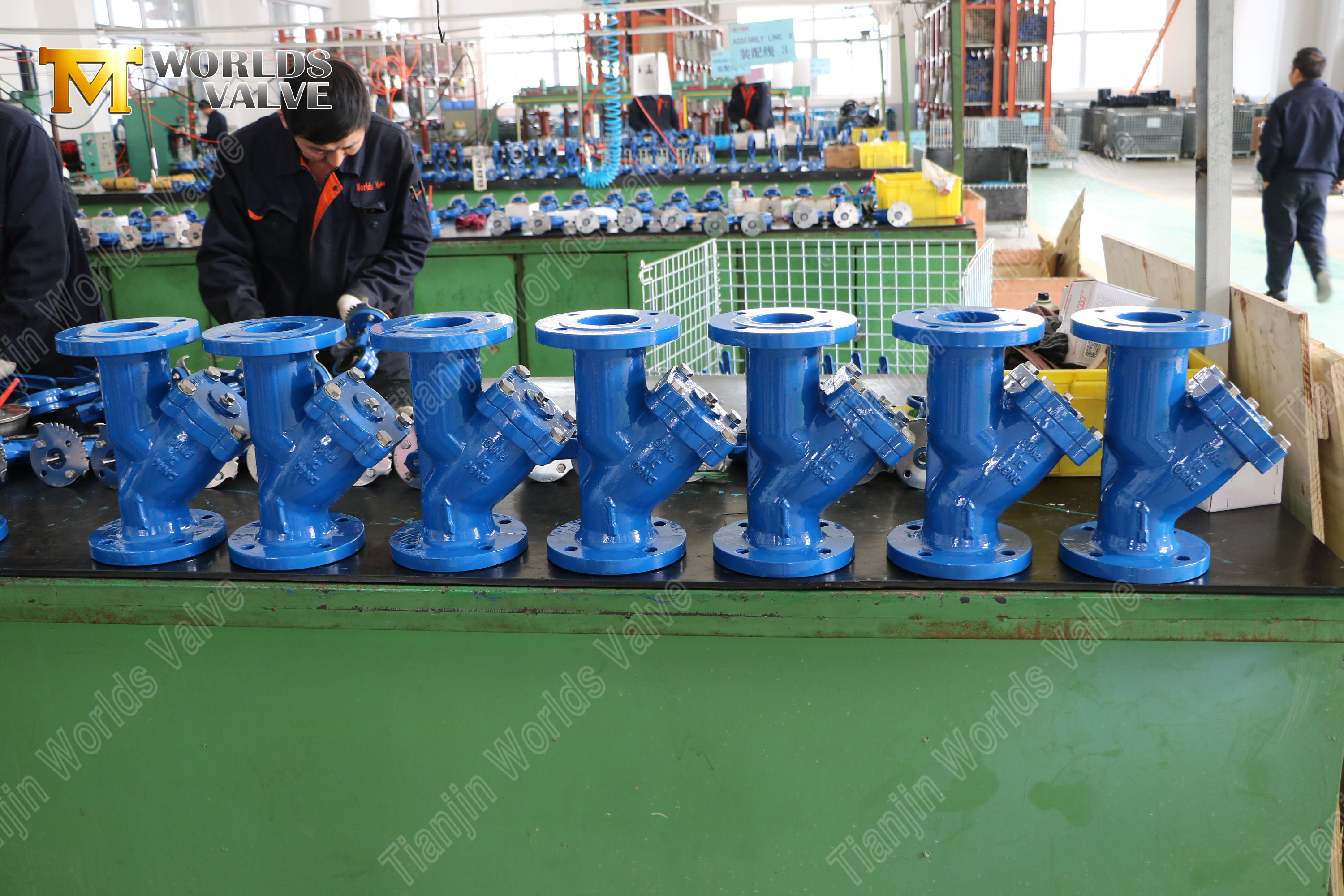 Ductile Iron Y Strainer Flanged Table E PN16-1