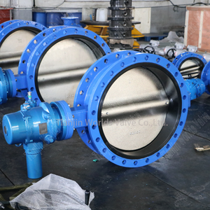 Electric Actuator Resilient Seated Butterfly Valve with DI Disc from China Butterfly Valve Factory-Tianjin Worlds Valve Co.,Ltd.