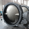 CF8 SS304 CF8M SS316 Stainless Steel Double Flange Butterfly Valve 