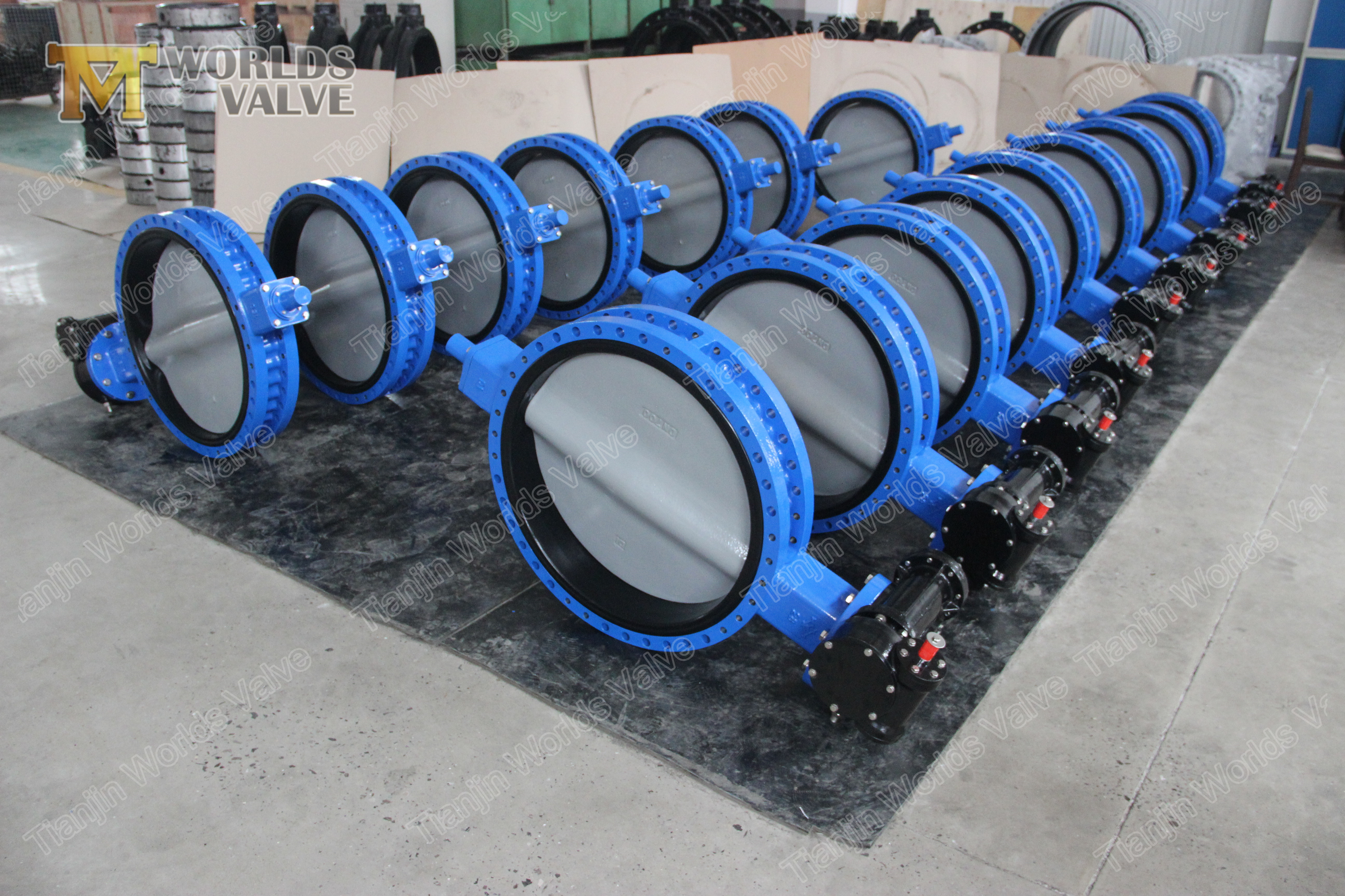 4 U type double flange butterfly valve cartrige API609 class 150 PN10 PN16