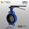 Easy-Maintenance Wafer Butterfly Valve: Replaceable EPDM Seat & DI Disc (Hand Lever Operated)