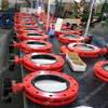 U Section Butterfly Valve with Gearbox Handwheel from China OEM Butterfly Valve Manufacturer-Tianjin Worlds Valve Co.,Ltd