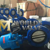  36′′ DN900 Center Line Flanged Butterfly Valve with Electric Actuator