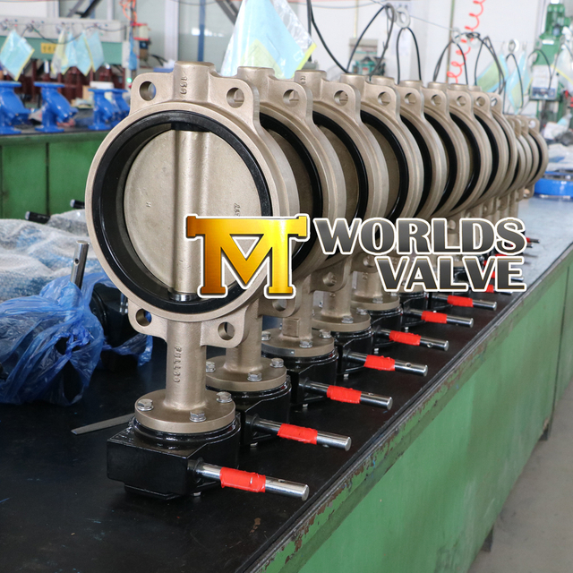 Aluminum Bronze B148 C95400 C95500 C95800 Butterfly Valves