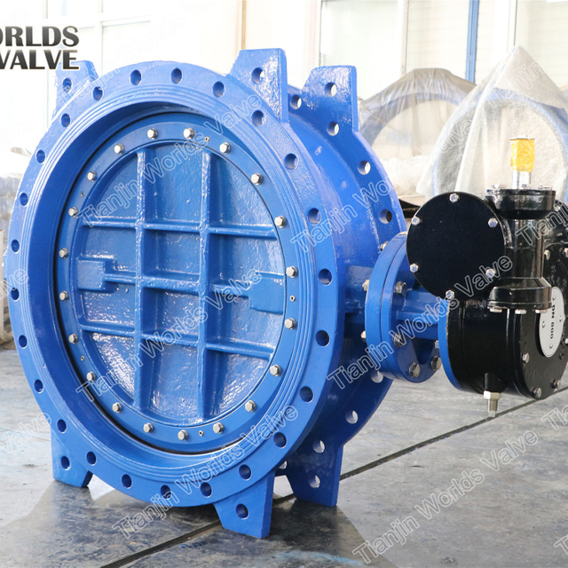 Double Offset Flanged Rubber Butterfly Valve EN558 Series14 