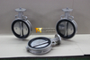 Polished Stainless Steel Disc wafer Butterfly Valve Food Grade WRAS Certificate