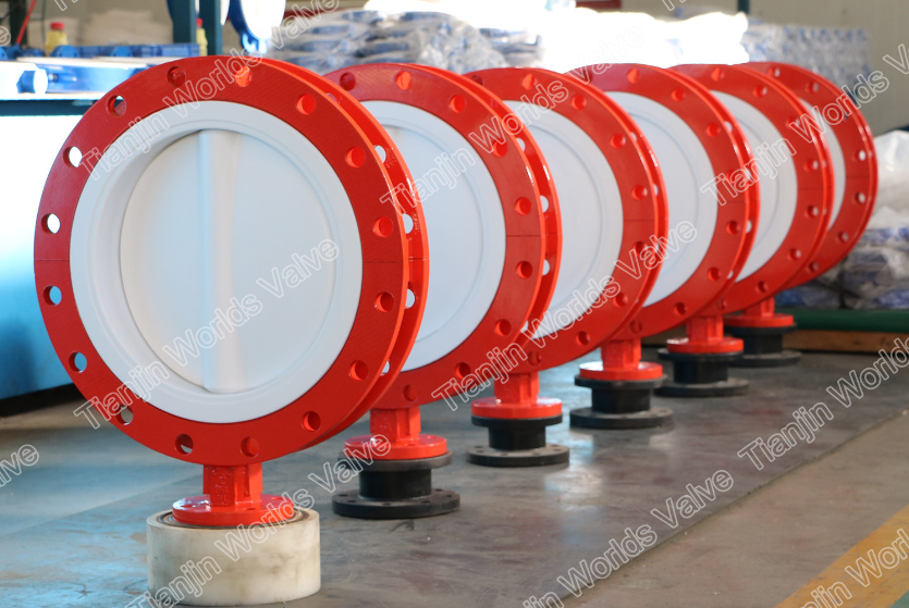 King Products :PTFE/PFA liner Butterfly Valve