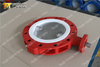 Threaded End Butterfly Valve with CF8M Disc And PTFE Liner