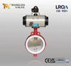 PTFE Lined Butterfly Valve with Pneumatic Actuator offered by China OEM Valve Supplier-Tianjin Worlds Valve Co.,Ltd.