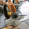 Electric Actuated Butterfly valve with double flanged style produced by Tianjin Worlds Valve Co., Ltd. from China