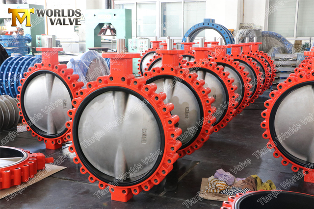 Tapped and Full lugged Butterfly Valves Rubber EPDM FKM NBR Resilient seated 