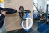 Gearbox PTFE liner Split body design Butterfly Valves with Chain Wheel Hand Operator