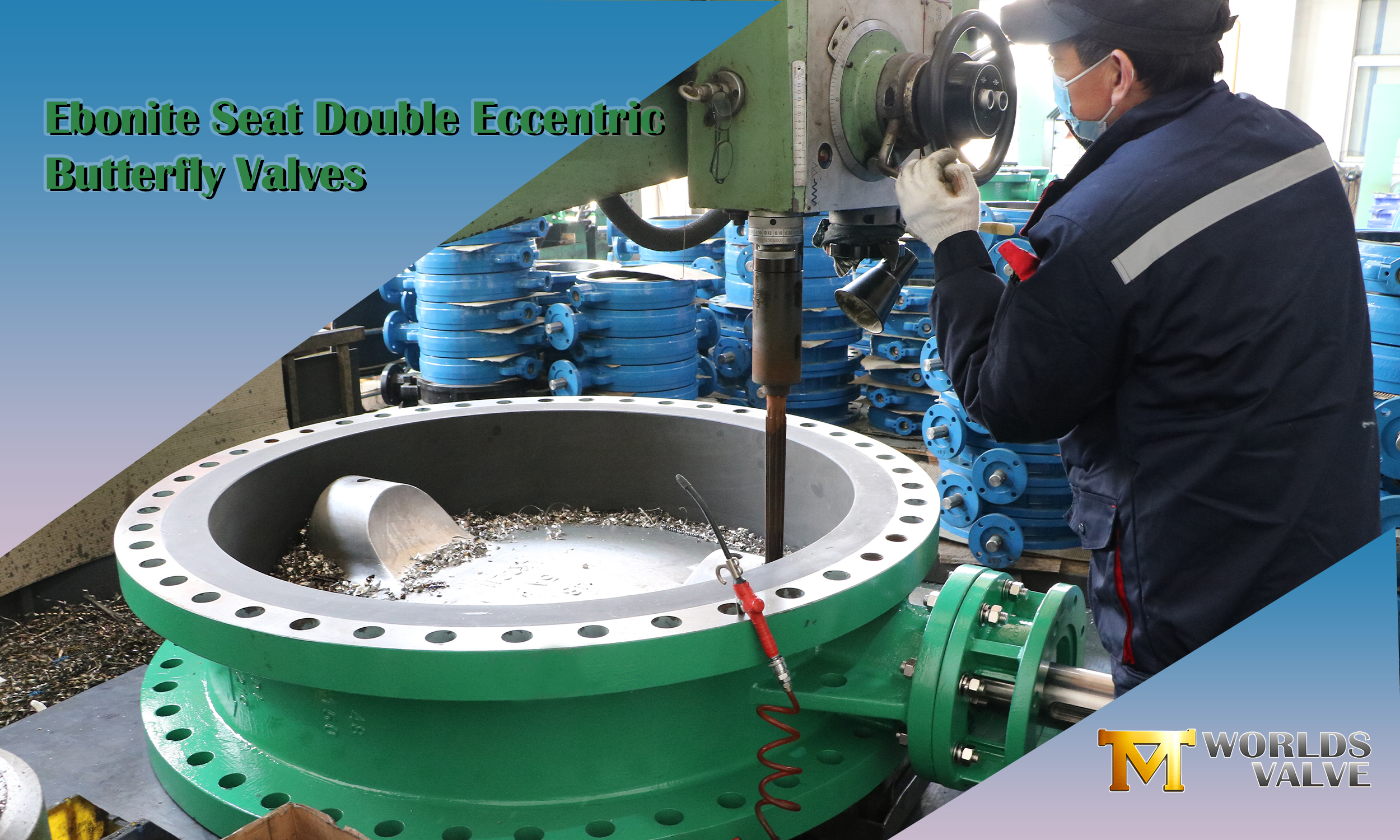Ebonite Seat Double Eccentric Butterfly Valves | Butterfly Valve Manufacturer And Supplier
