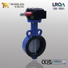  Wafer Butterfly Valve with Nylon Coated Disc & WCB Body offered by China OEM Valve Supplier-Tianjin Worlds Valve Co., Ltd.
