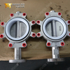 CF8M Lug Butterfly Valves with PTFE Seat offered by China OEM Valve Factory-Tianjin Worlds Valve Co., Ltd.