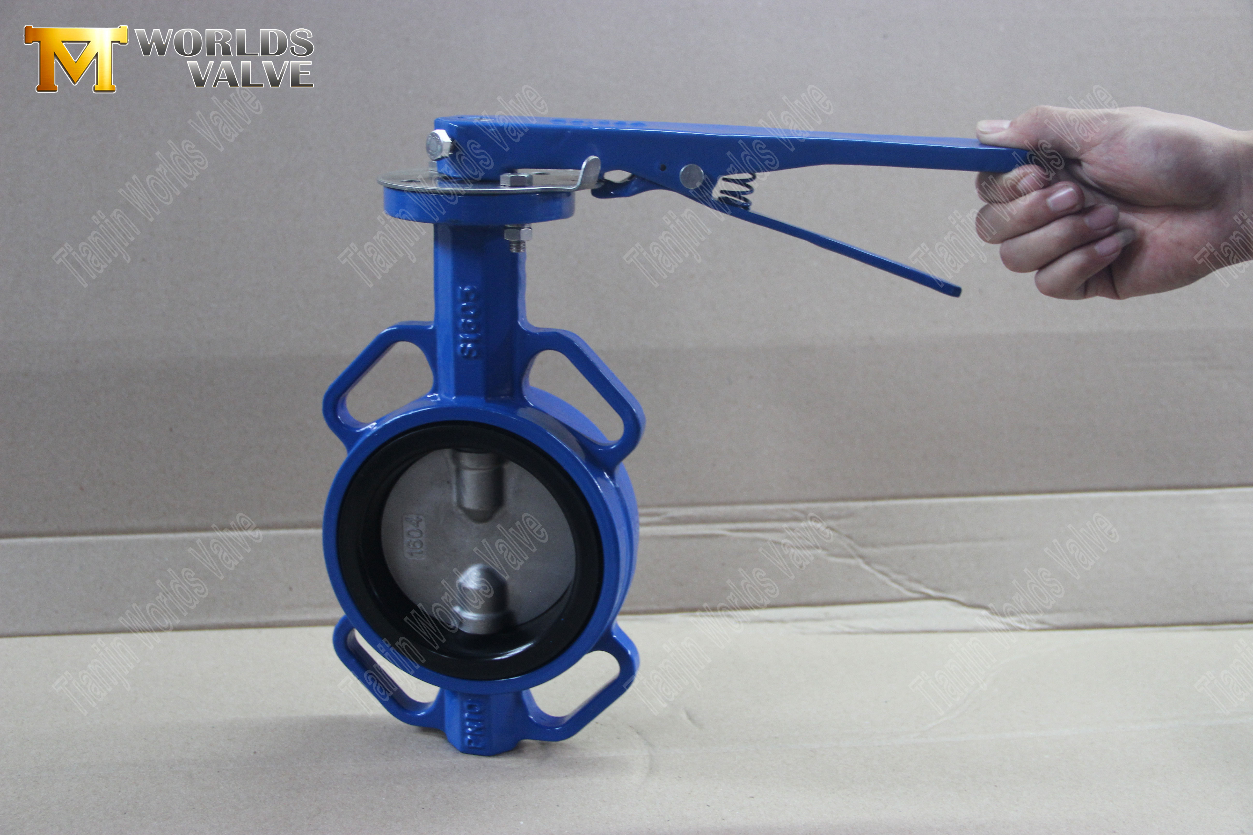 Wafer Butterfly Valve with Worm Gear Operator -CBF03-TA01