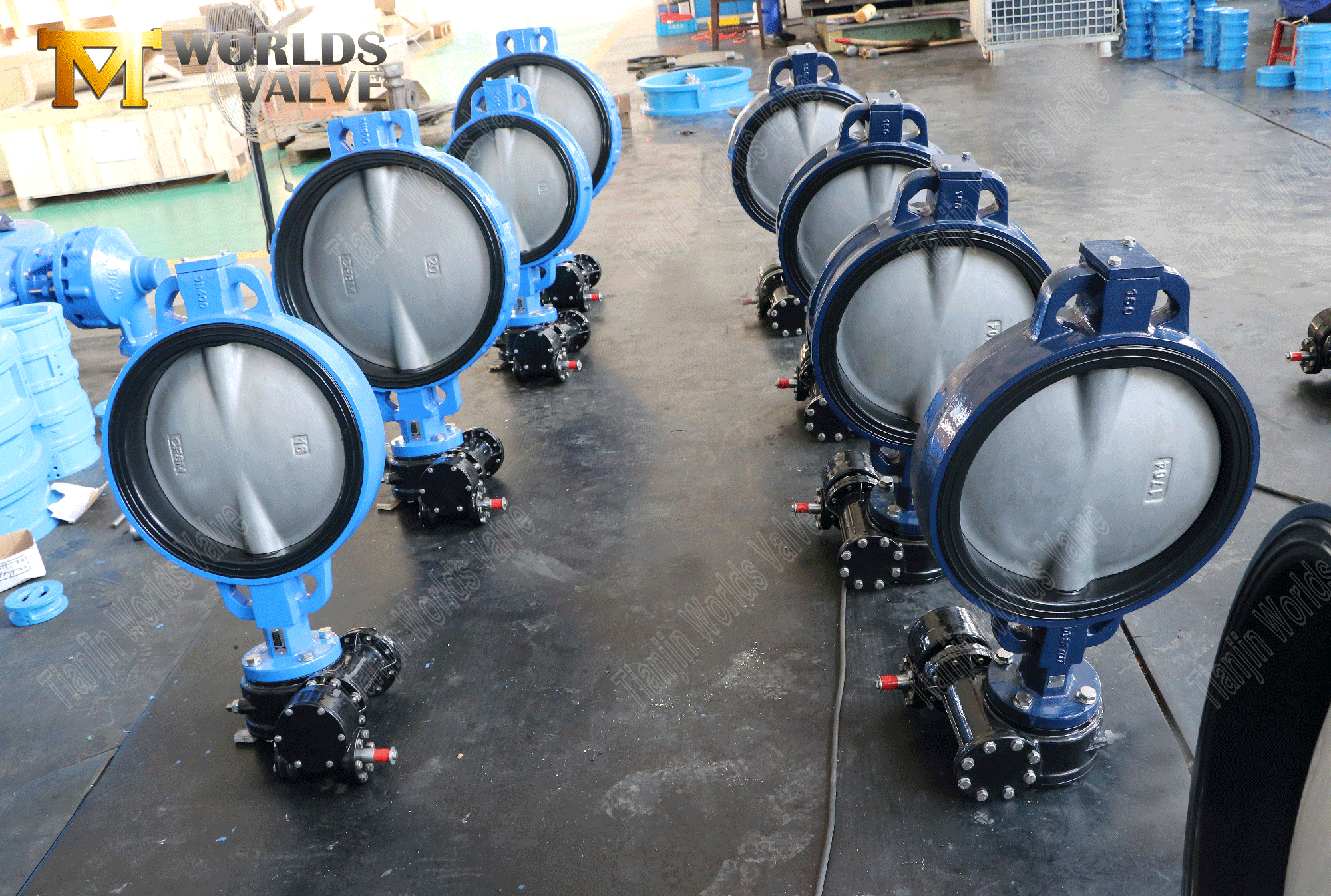 EPDM Seat Wafer Butterfly Valve with SS Disc (7)