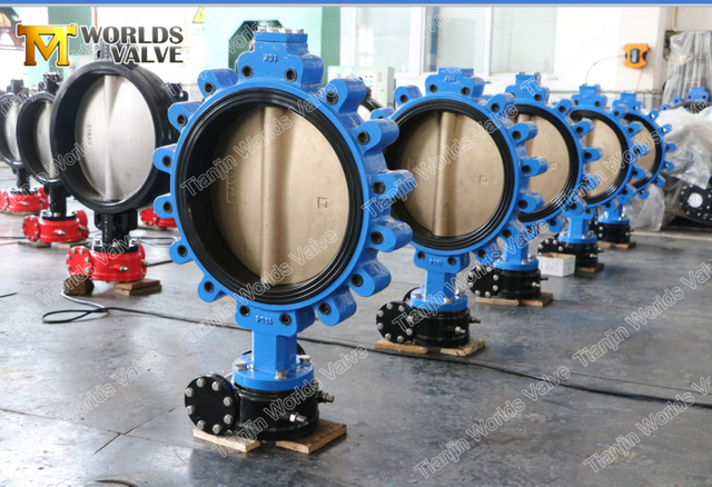 Tapped Hole Butterfly Valve with CE ISO WRAS ACS