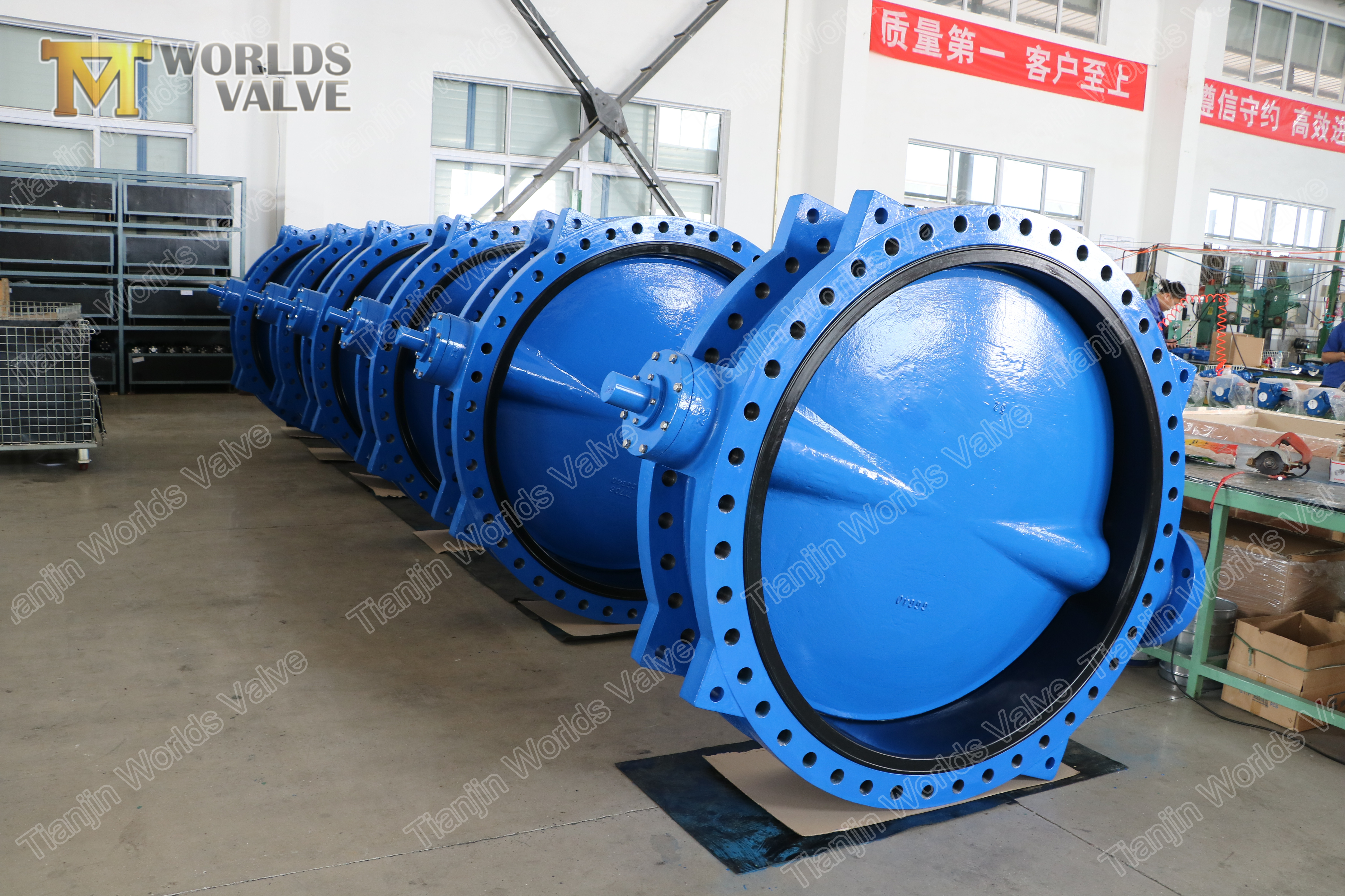 2 U TYPE CONCENTRIC BUTTERFLY VALVE WITHOUT TAPER PIN