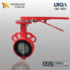 Hand Lever Wafer Type Butterfly Valve with EPDM Seat & CF8M Disc offered by China Valve Supplier-Tianjin Worlds Valve Co., Ltd.