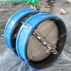 Full Rubber Lined Wafer Type Check Valve Non-return Valve 