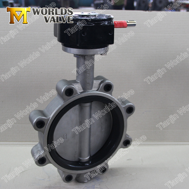 SAF2205 SAF2507 1.4529 1.4469 1.4408 stainless steel butterfly valve