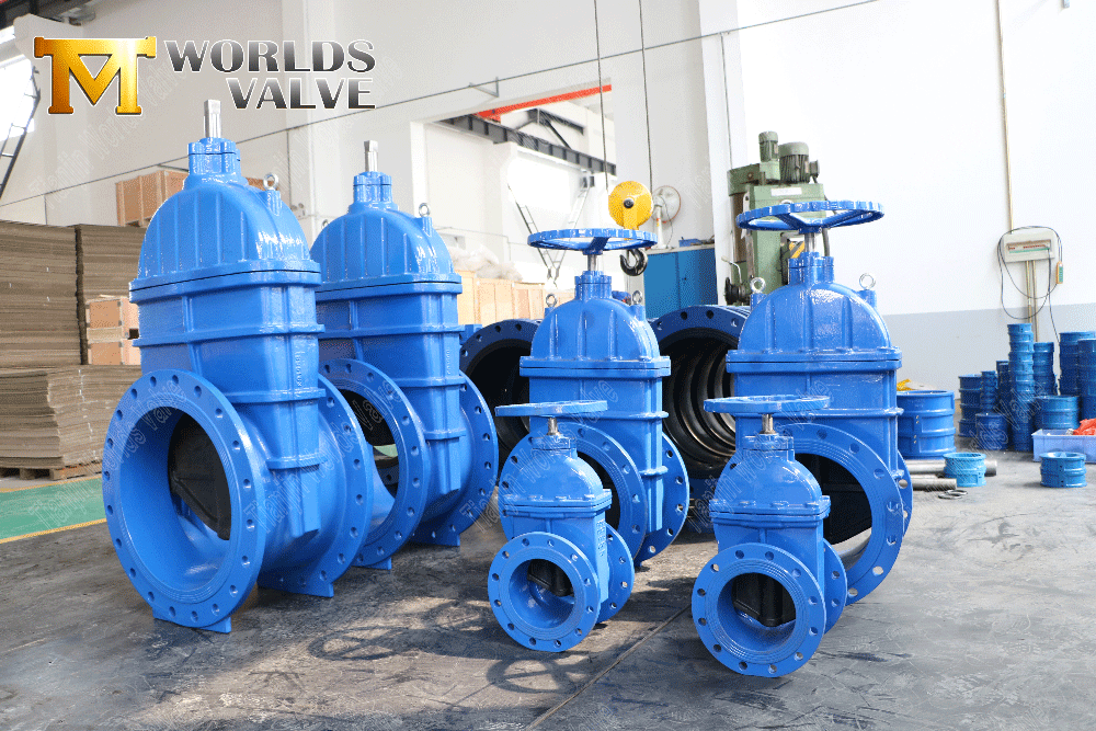 Gate-Valve-with-NBR-EPDM-Rubber-Lined-Wedge