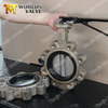 Aluminum bronze C95400 C95800 body and disc butterfly valve for seawater