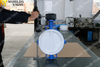 Gearbox PTFE liner Split body design Butterfly Valves with Chain Wheel Hand Operator