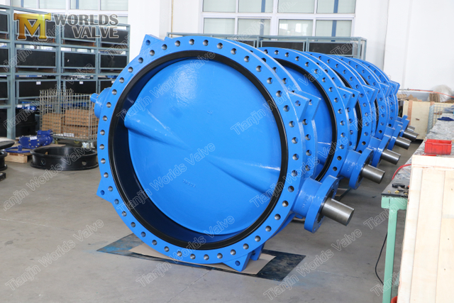 Fusion Bonded Epoxy FBE Coating Butterfly Valve with CE ISO WRAS ACS