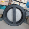 Dual plate wafer check valve with full rubber lined seat offered by China OEM Valve Supplier-Tianjin Worlds Valve Co., Ltd/