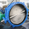 Awwac504 Standard ASME B16.47 Double Flanged Ends Butterfly Valve 150/175/250psi