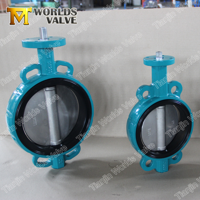 Concentric Wafer Butterfly Valve with CL150/PN10/PN16/JIS10K/JIS5K/AS TableD /TableE Connection 