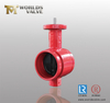 Grooved End Butterfly Valve with Rubber Coated Disc