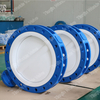 Big size PFA liner disc Butterfly Valve Split Body