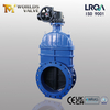 DN600 Non-Rising Stem Gate Valve with Ductile Iron Body & EPDM Seat | Electric Actuator