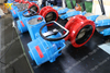 EN593 API609 Double Flange Butterfly Valve with Electric Actuator