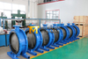 Double Flanged Butterfly Valve with Vulcanized Bonded Rubber Seat