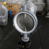 Ductile Iron Wafer Butterfly Valve with PTFE Seat & CF8M Disc