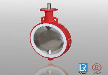 What are the functions of PTFE lined butterfly valve?