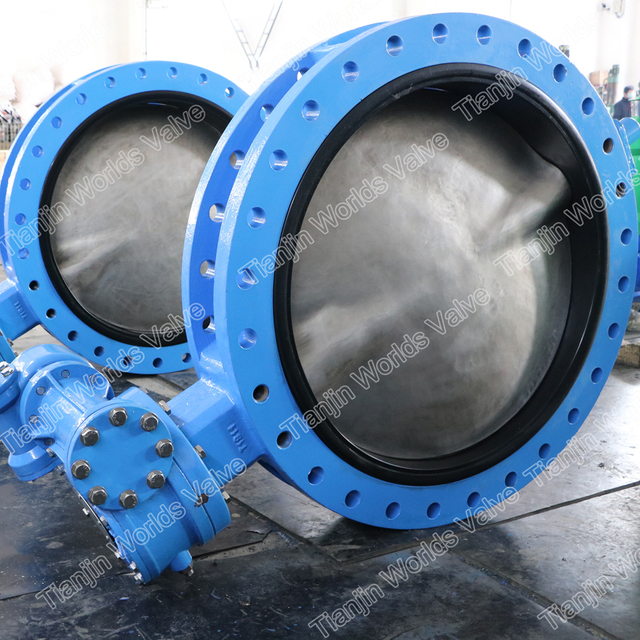 DN1050 42INCH U-Section double flanged Butterfly valve API609 JIS5K JIS10K