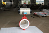 Pneumatic Actuated Butterfly Valve with Teflon Lined design offered by China OEM Valve factory-Tianjin Worlds Valve Co.,Ltd.