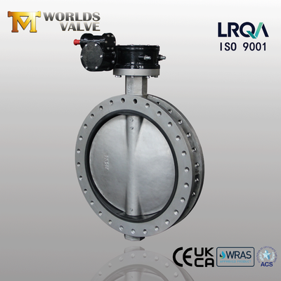 Gear Operated U-Shaped Butterfly Valve