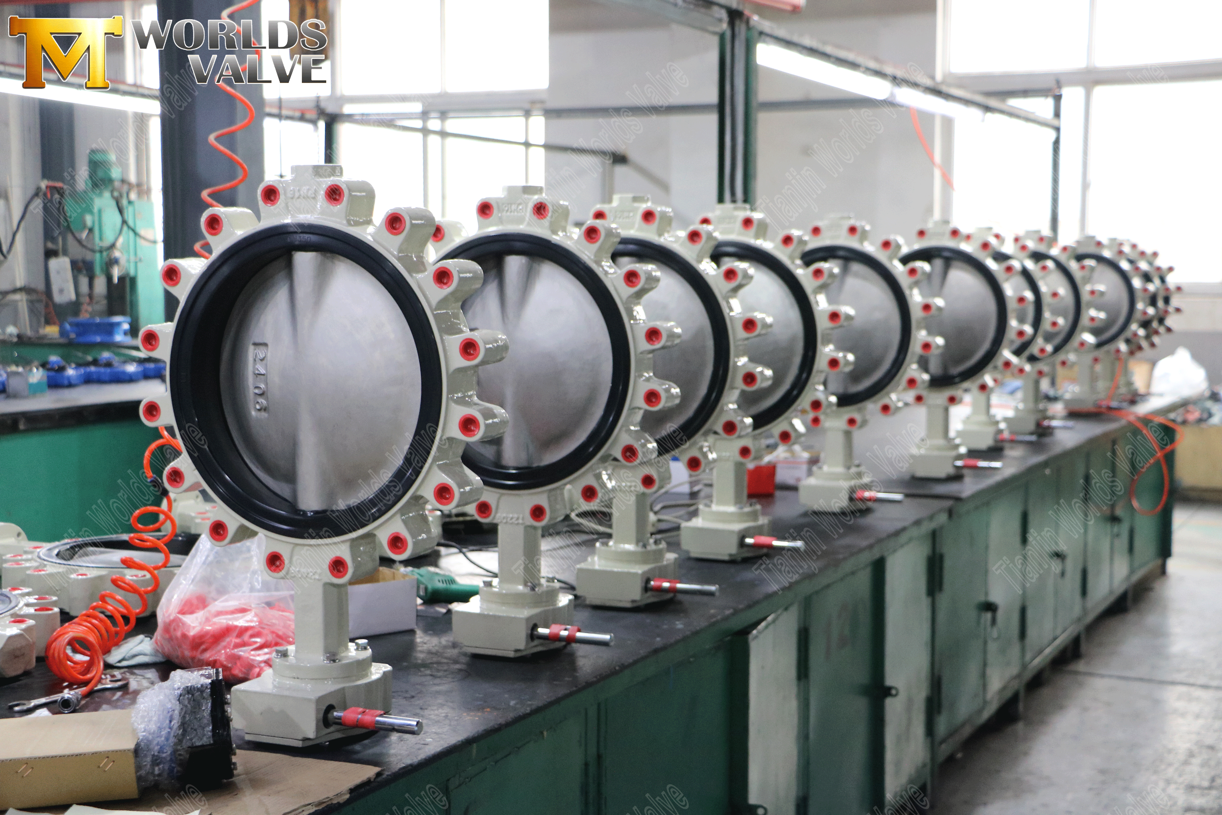 Lug Butterfly Valve Supplier-Butterfly Valve with Resilient Rubber Seat and Gearbox-2 (1)